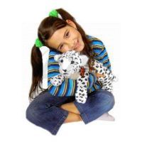 Plyšový leopard sněžný 48cm 2