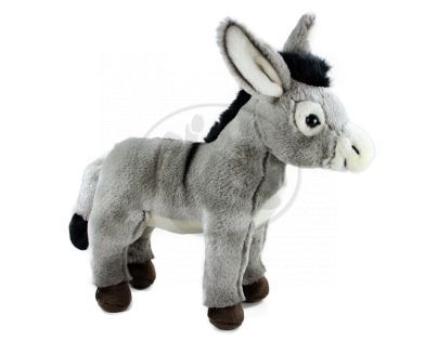Plyšový osel stojící 23 cm