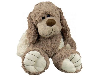 Plyšový pes sedící 35 cm