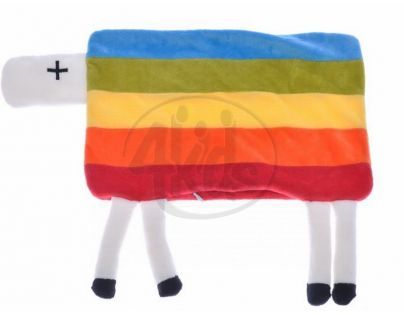 Plyšový polštářek ovečka s nožičkami