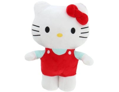 Plyšová Hello Kitty s klipom červená