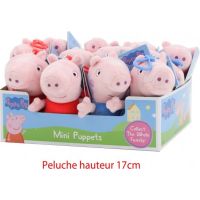 Plyšové Prasiatko Peppa s klipom 16 cm 4