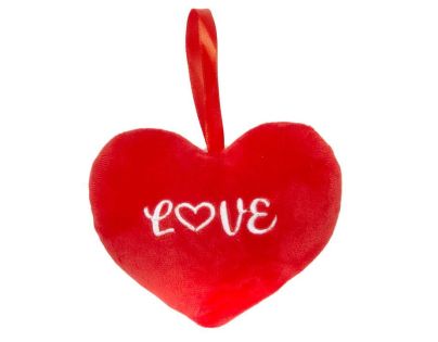 Plyšové Valentínske srdce 13 cm