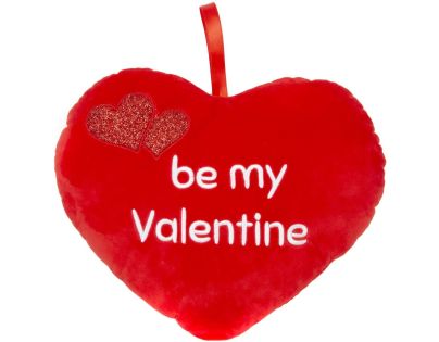Plyšové Valentínske srdce 33 cm