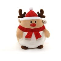 Plyšové vianočné figúrky mačkacie Squishy 20 cm 4