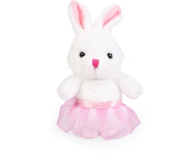 Alltoys Plyšový zajko v baletnej sukničke 15 cm