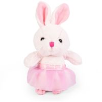 Alltoys Plyšový zajko v baletnej sukničke 15 cm 5