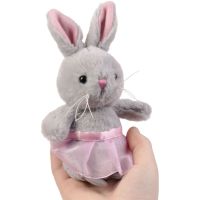 Alltoys Plyšový zajko v baletnej sukničke 15 cm 3