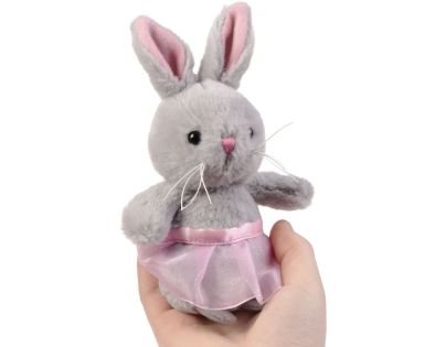 Alltoys Plyšový zajko v baletnej sukničke 15 cm