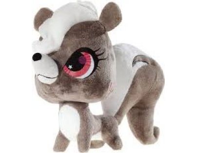 Alltoys Little Pet Shop Plyšový Skunk Pepper 15 cm