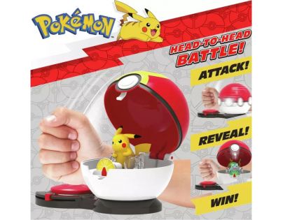 Jazwares Pokemon Hra Surprise Attack Pikachu vs Bulbasaur