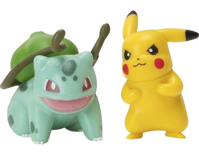 Jazwares Pokemon Hra Surprise Attack Pikachu vs Bulbasaur