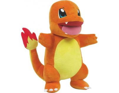 Jazwares Pokemon interaktívny Plyš Flame Action Charmander 30 cm