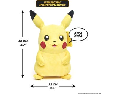 Pokémon Pikachu Puppetronic by RealFX Interaktívny plyšák