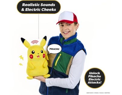 Pokémon Pikachu Puppetronic by RealFX Interaktívny plyšák