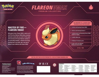 Pokémon TCG: Eevee Evolution VMAX Premium Collection Flareon V Max
