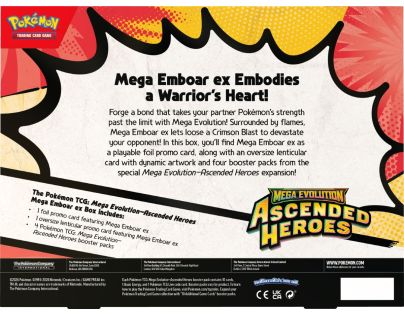 Pokémon TCG: ME02.5 Ascended Heroes - ex Box - Poškodený obal