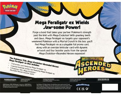 Pokémon TCG: ME02.5 Ascended Heroes - ex Box - Poškodený obal