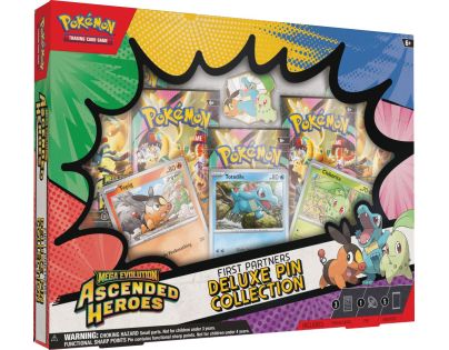 Pokémon TCG: ME02.5 Ascended Heroes - First Partner Deluxe Pin Collection