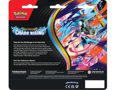 Pokémon TCG: ME04 Chaos Rising - 3 Blister Booster