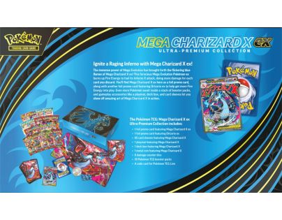 Pokémon TCG: Mega Charizard X ex Ultra Premium Collection