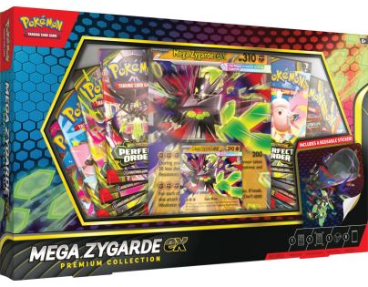 Pokémon TCG: Mega Zygarde ex Premium Collection - Poškodený obal