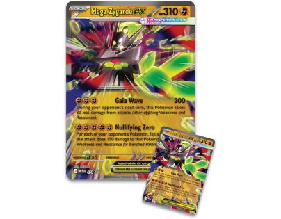 Pokémon TCG: Mega Zygarde ex Premium Collection - Poškodený obal