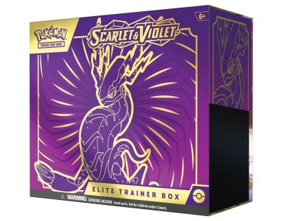 Pokémon TCG: Scarlet & Violet 01 Elite Trainer Box fialový