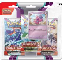 Pokémon TCG: Scarlet & Violet 02 Paldea Evolved 3 Blister Booster Tinkatink