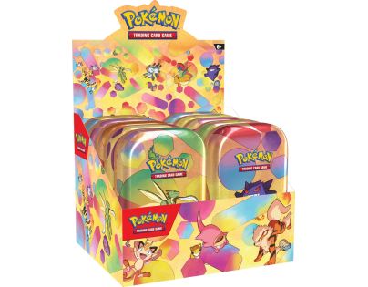 Pokémon TCG: Scarlet & Violet 151 Mini Tins Meowth & Hitmonchan - Poškodený obal