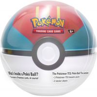 Pokémon TCG: September Pokeball Tin červenozelený - Poškodený obal