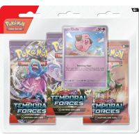 Pokémon TCG: SV05 Temporal Forces - 3 Blister Booster Cleffa