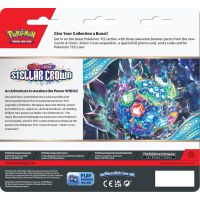 Pokémon TCG: SV07 Stellar Crown 3 Blister Booster Tinkaton 2