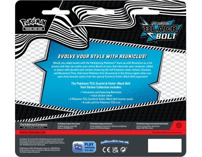 Pokémon TCG: SV10.5 Black Bolt - Tech Sticker Collection