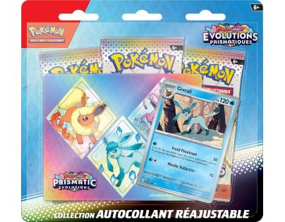 Pokémon TCG: SV8.5 Prismatic Evolutions - Tech Sticker Collection Glaceon