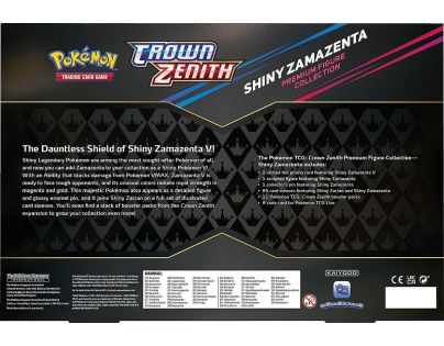 Pokémon TCG: Sword and Shield 12.5 Crown Zenith - Premium Figure Collection Shiny Zamazenta