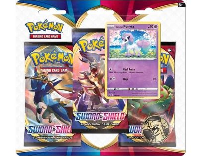 Pokémon TCG Sword and Shield 3 Blister Booster