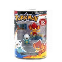 Pokémon set 2 malé figurky - Oshawott vs Pansear 2