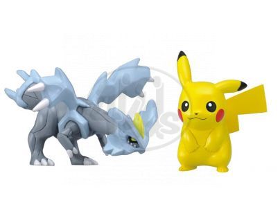 Pokémon set 2 malé figurky - Pikachu vs Kyurem