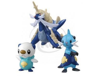 Pokémon set 3 figurky Evolutio - Oshawott-Dewott-Samurott