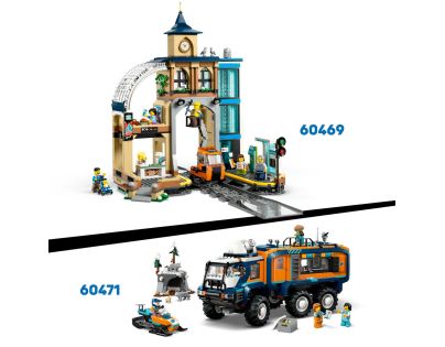 LEGO® City 60470 Polárny expres pre arktických prieskumníkov