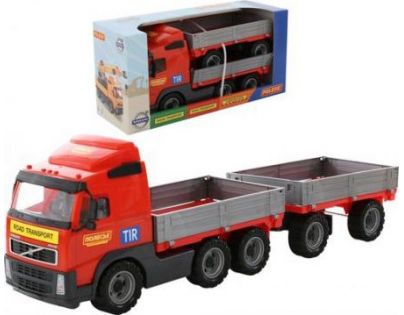 Polesie Auto Plošinové s přívěsem 50 cm