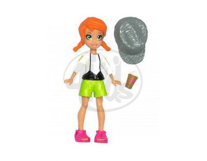 MATTEL Polly Pocket - Základní panenka černá- muffin a kabelka K7704_Y6432