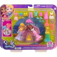 Mattel Polly Pocket veľká sada oblečkov a doplnkov morská panna