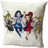 Vankúš s Lollipopz s flitrami 38 cm 2