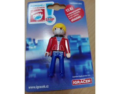 Pomáhaj s Igráčka - chlapec blonďavý