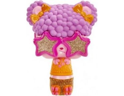 Pop Pop Hair Surprise 3-in-1 Pops 1. series ružové okuliare, fialové vlasy