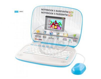 Počítač - notebook s barevným LCD