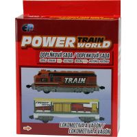 Power Train World Lokomotíva a vagón