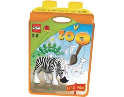 JIRI MODELS 0101391 LEGO DUPLO V ZOO pracovní sešit